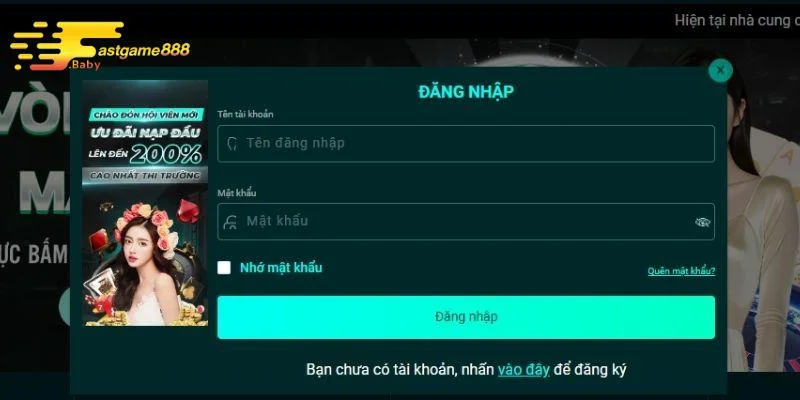 Lưu ý trong quá trình thực hiện đăng nhập FASTGAME888
