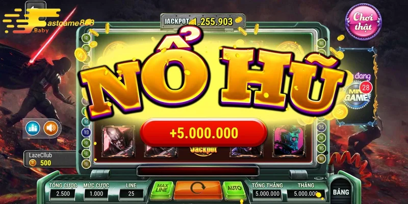 Những ưu điểm của game nổ hũ trực tuyến